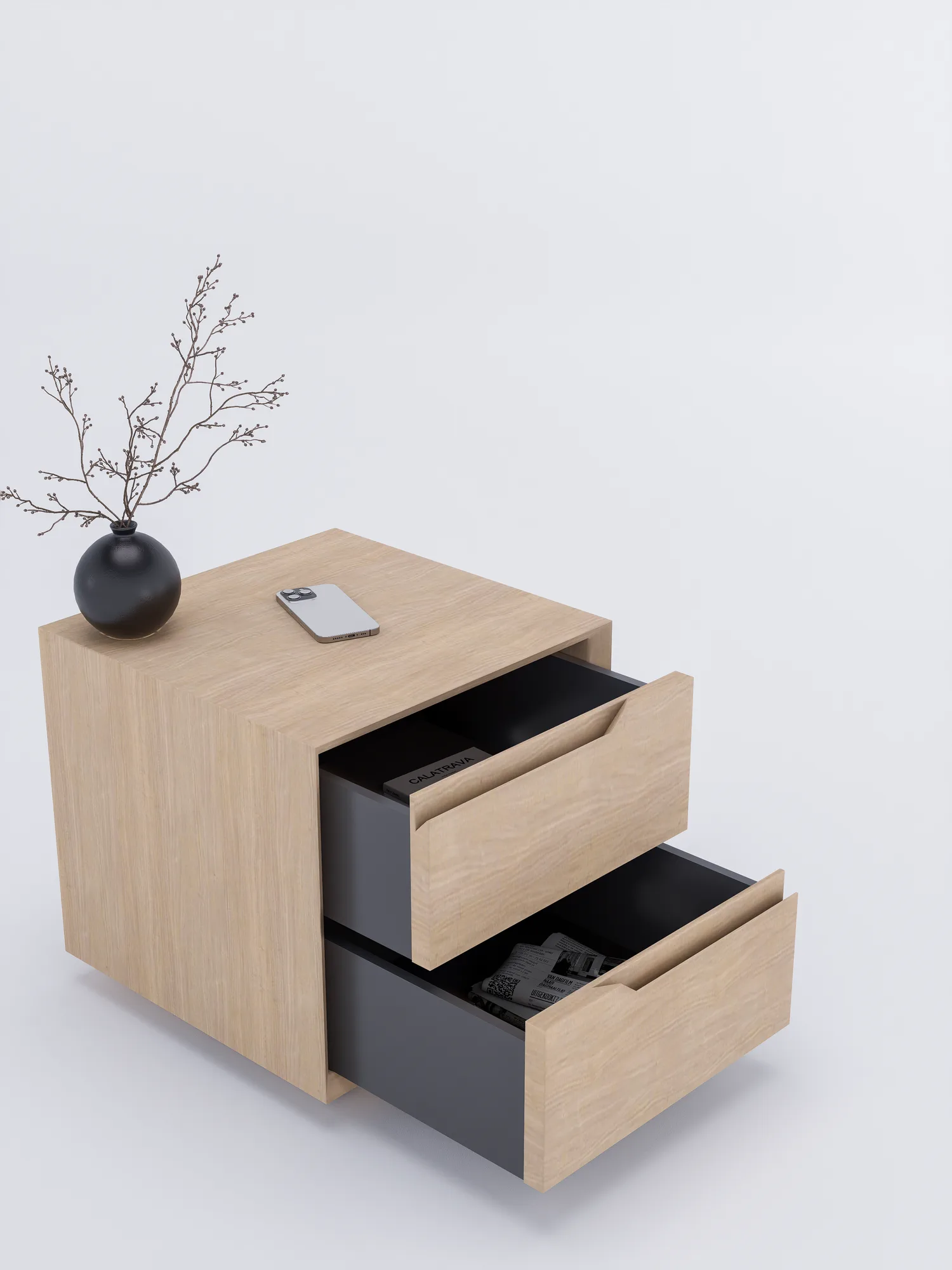 Nidra Bedside table - view 2