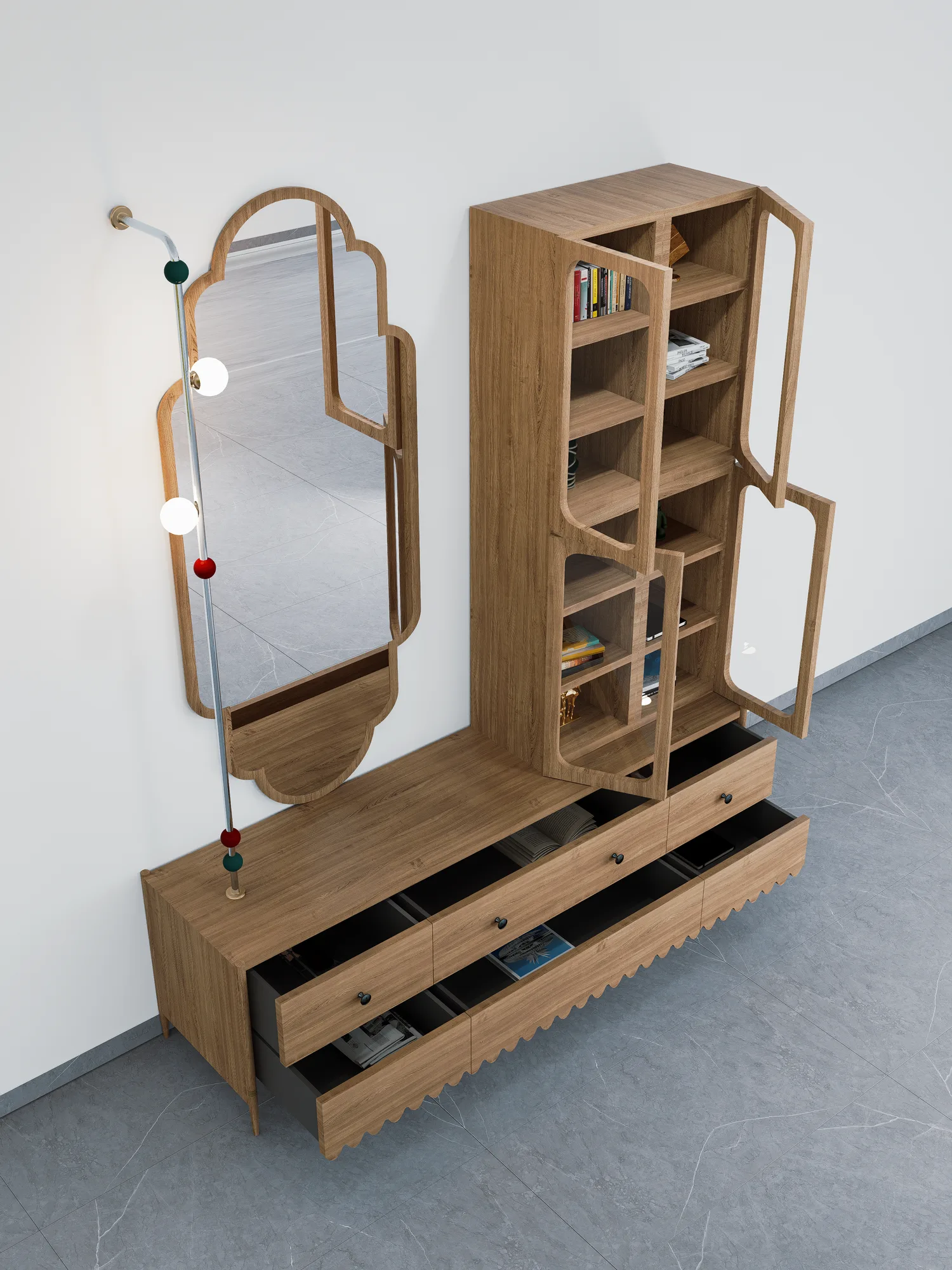 Roop Dressing unit with cabinet - view 3